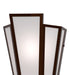 Meyda Tiffany - 255801 - Two Light Wall Sconce - Brum - Sepia Brown