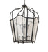 Meyda Tiffany - 270941 - 12 Light Pendant - Citadel - Blackened Steel