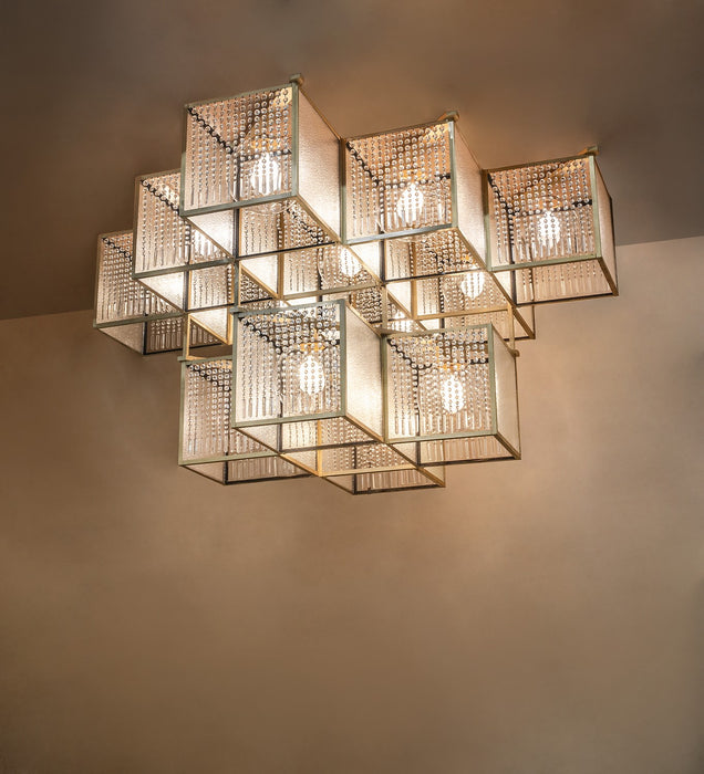 Meyda Tiffany - 271438 - LED Chandelier - Blackburn - Brushed Brass