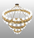 Meyda Tiffany - 272091 - LED Chandelier - Albion - Brushed Brass