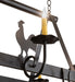 Meyda Tiffany - 272237 - Six Light Pot Rack - Barn Animals - Oil Rubbed Bronze