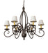 Meyda Tiffany - 273532 - Six Light Chandelier - Squire