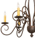 Meyda Tiffany - 273533 - Six Light Chandelier - Squire - Gilded Tobacco