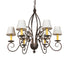 Meyda Tiffany - 273534 - Six Light Chandelier - Squire