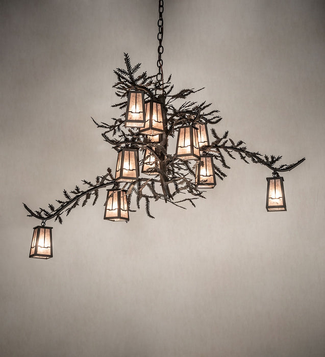 Meyda Tiffany - 273697 - 12 Light Chandelier - Pine Branch - Oil Rubbed Bronze