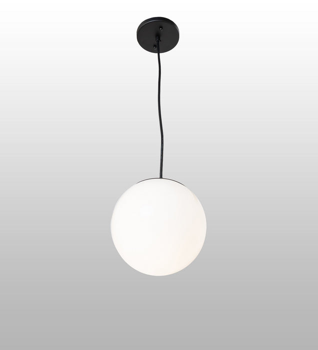 Meyda Tiffany - 274292 - One Light Mini Pendant - Bola - Solar Black