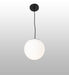 Meyda Tiffany - 274292 - One Light Mini Pendant - Bola - Solar Black