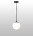 Meyda Tiffany - 274292 - One Light Mini Pendant - Bola - Solar Black