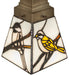 Meyda Tiffany - 275048 - One Light Mini Pendant - Backyard Friends