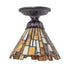 Meyda Tiffany - 276085 - One Light Flushmount - Delta