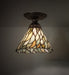 Meyda Tiffany - 276086 - One Light Flushmount - Willow