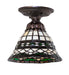 Meyda Tiffany - 276088 - One Light Flushmount - Tiffany Roman