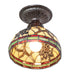 Meyda Tiffany - 276091 - One Light Flushmount - Pinecone