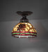 Meyda Tiffany - 276091 - One Light Flushmount - Pinecone