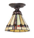 Meyda Tiffany - 276093 - One Light Flushmount - Belvidere