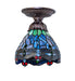 Meyda Tiffany - 276103 - One Light Flushmount - Tiffany Hanginghead Dragonfly