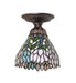 Meyda Tiffany - 276109 - One Light Flushmount - Wisteria