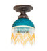 Meyda Tiffany - 276113 - One Light Flushmount - Roussillon