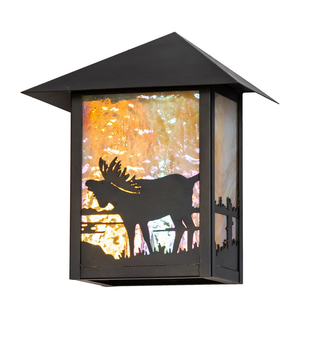 Meyda Tiffany - 40988 - One Light Wall Sconce - Seneca - Craftsman Brown