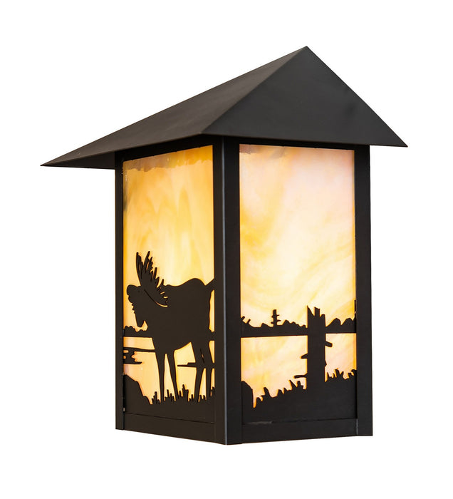 Meyda Tiffany - 40988 - One Light Wall Sconce - Seneca - Craftsman Brown