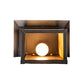 Meyda Tiffany - 40988 - One Light Wall Sconce - Seneca - Craftsman Brown