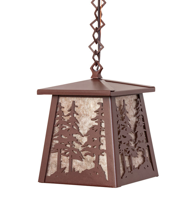 Meyda Tiffany - 66415 - One Light Mini Pendant - Stillwater - Rust