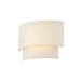 Justice Designs - FAB-5770-CREM - One Light Wall Sconce - Textile