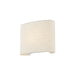 Justice Designs - FAB-8855-CREM - One Light Wall Sconce - Textile