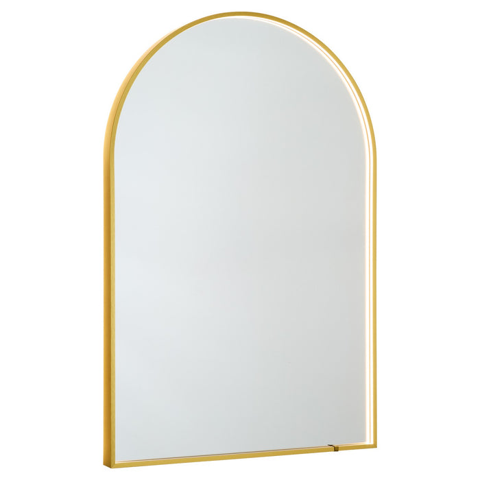Quorum - 3-0105-55 - LED Mirror - Avior - Brushed Brass