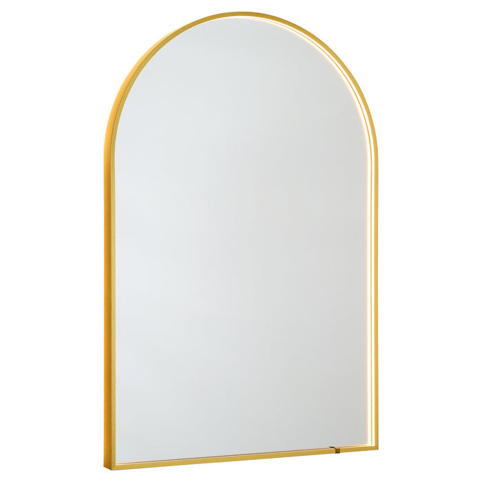 Quorum - 3-0105-55 - LED Mirror - Avior - Brushed Brass