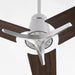 Quorum - 3-131-24 - 56" Ceiling Fan - Halcyon - Satin Nickel