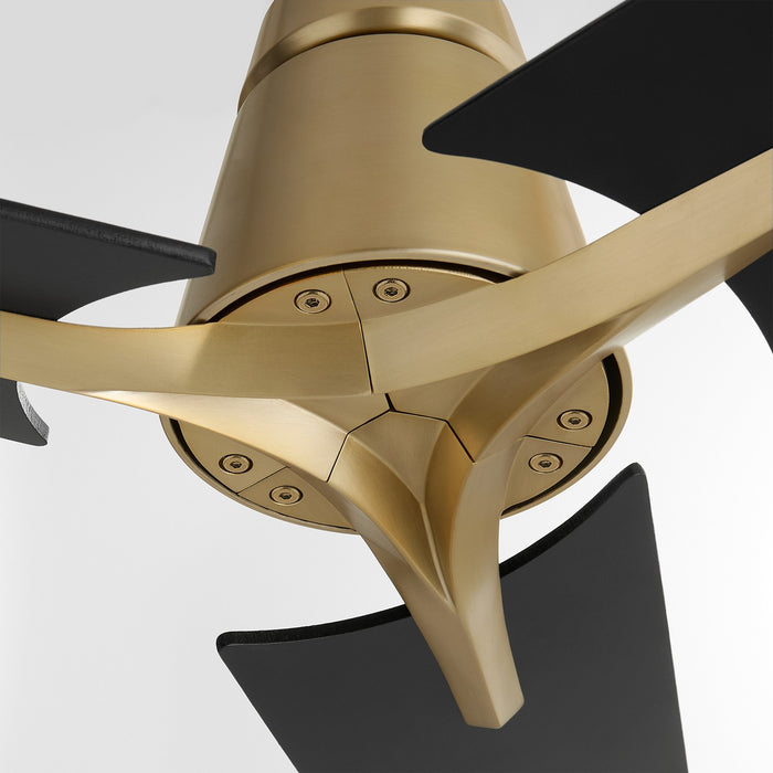 Quorum - 3-131-40 - 56" Ceiling Fan - Halcyon - Aged Brass