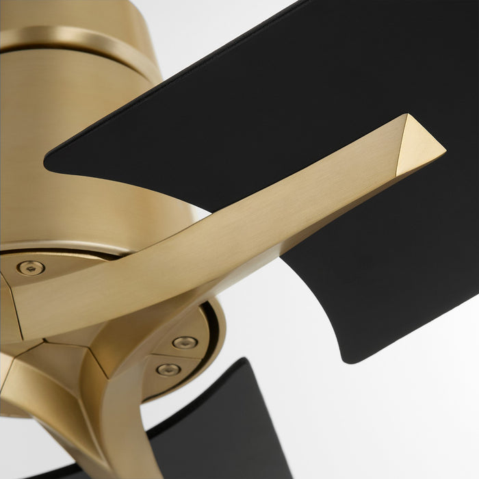 Quorum - 3-131-40 - 56" Ceiling Fan - Halcyon - Aged Brass
