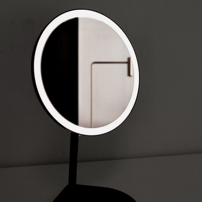 Quorum - 3-2001-15 - LED Mirror - Solo - Black