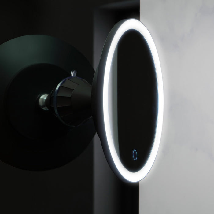 Quorum - 3-2001-15 - LED Mirror - Solo - Black