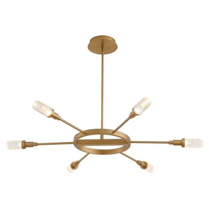 Quorum - 3-6118-40 - LED Chandelier - Sperano - Aged Brass