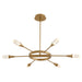 Quorum - 3-6118-40 - LED Chandelier - Sperano - Aged Brass