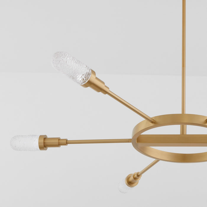 Quorum - 3-6118-40 - LED Chandelier - Sperano - Aged Brass
