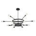 Quorum - 3-6119-15 - LED Chandelier - Sperano - Matte Black