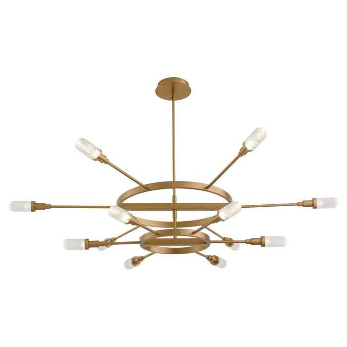 Quorum - 3-6119-40 - LED Chandelier - Sperano - Aged Brass