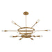 Quorum - 3-6119-40 - LED Chandelier - Sperano - Aged Brass
