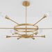 Oxygen - 3-6119-40 - LED Chandelier - Sperano - Aged Brass