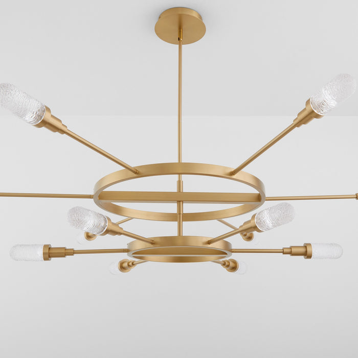 Quorum - 3-6119-40 - LED Chandelier - Sperano - Aged Brass