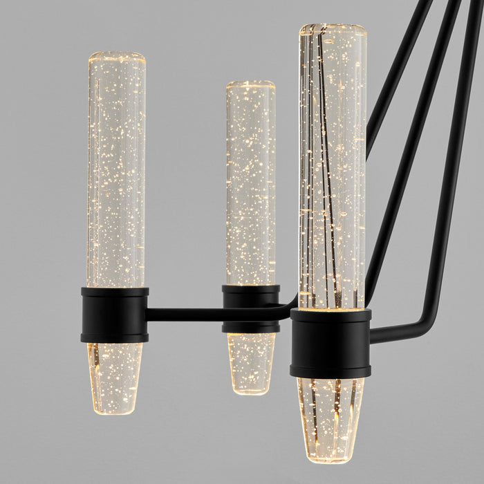 Quorum - 3-6713-15 - LED Chandelier - Ethos - Black