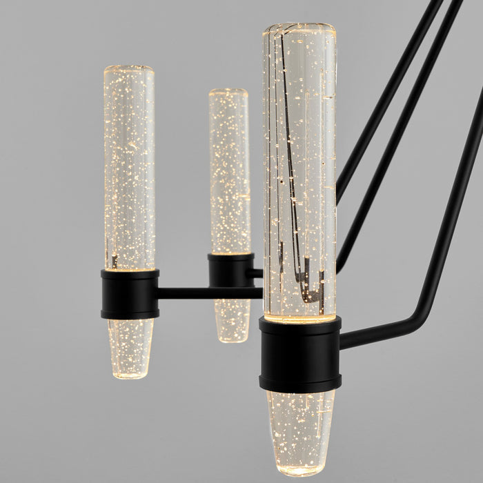 Quorum - 3-6714-15 - LED Chandelier - Ethos - Black