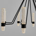 Oxygen - 3-6714-15 - LED Chandelier - Ethos - Black