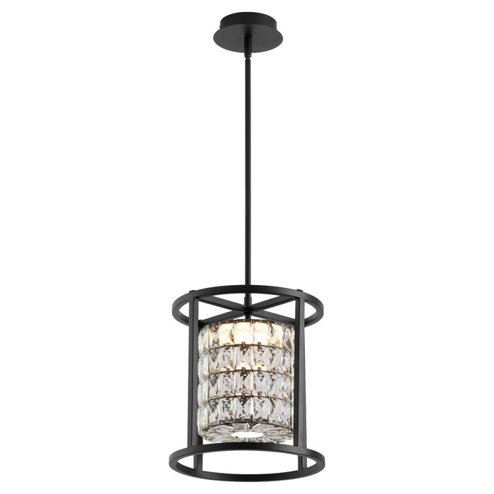 Oxygen - 3-877-15 - LED Pendant - Elan - Black