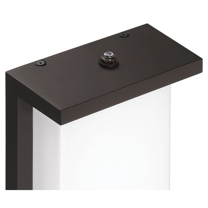 Access - 20087LEDMGCS-BL/WHT - LED Outdoor Wall Mount - Sequoia - Black