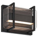 Access - 20392LEDDMG-BL/CLR - LED Outdoor Wall Mount - Dillon - Black