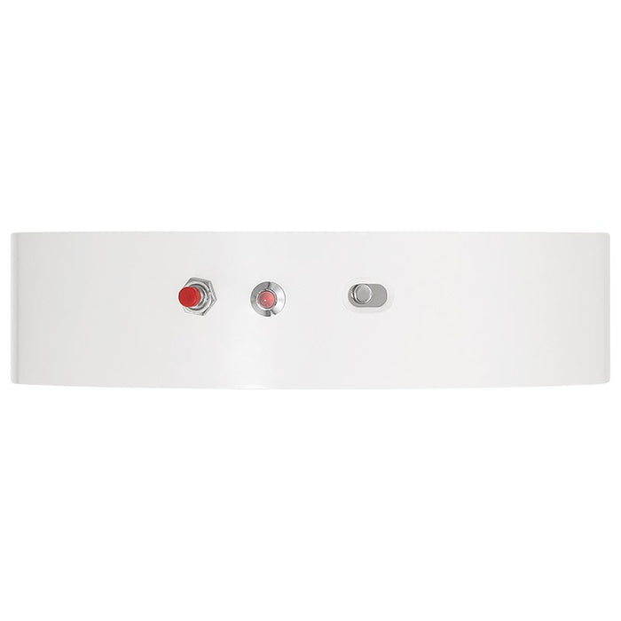 Access - 20881LEDCSEM-WH/ACR - LED Flush Mount - Slim Color Selictible Emergency Battery Backup - White